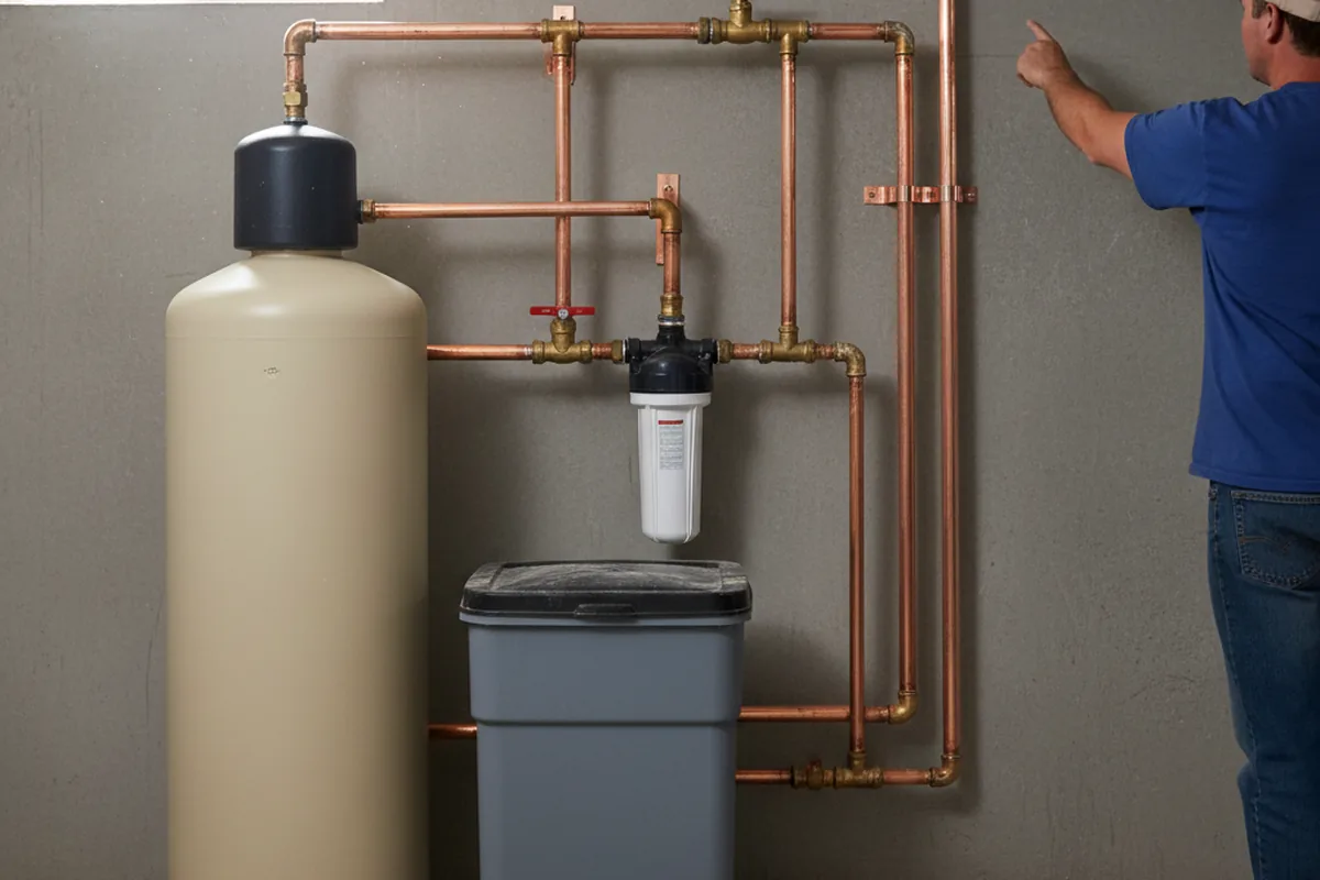Whole-house water treatment system installed in Skellytown